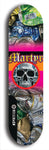 Martyr #7: Limited Edition, Black Logo Skateboard Deck