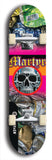 Martyr #7: Limited Edition, Black Logo Skateboard Deck