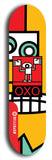 OXO #10: Limited Edition, Red Logo Skateboard Deck