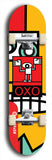 OXO #10: Limited Edition, Red Logo Skateboard Deck