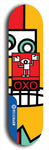 OXO #10: Limited Edition, Blue Logo Skateboard Deck