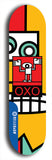 OXO #10: Limited Edition, Blue Logo Skateboard Deck