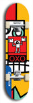 OXO #10: Limited Edition, Blue Logo Skateboard Deck