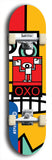 OXO #10: Limited Edition, Blue Logo Skateboard Deck