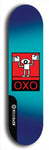 North American maple skateboard deck designed by underground artist BellyRash -- available in widths between 7.5 to 8.5 inches in both mellow concave and steep concave shapes. Artwork: street art and abstract with OXO skateboard logo