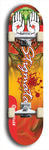 Stigmata #4: Limited Edition, Red Logo Skateboard Deck