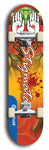 Stigmata #4: Limited Edition, Blue Logo Skateboard Deck