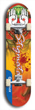 Stigmata #4: Limited Edition, Blue Logo Skateboard Deck