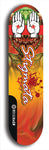 Stigmata #4: Limited Edition, Black Logo Skateboard Deck