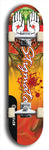 Stigmata #4: Limited Edition, Black Logo Skateboard Deck