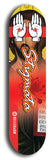 Stigmata #5: Limited Edition, Red Logo Skateboard Deck