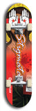 Stigmata #5: Limited Edition, Red Logo Skateboard Deck