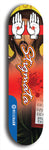 Stigmata #5: Limited Edition, Blue Logo Skateboard Deck
