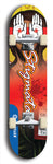 Stigmata #5: Limited Edition, Blue Logo Skateboard Deck