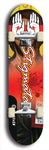 Stigmata #5: Limited Edition, Black Logo Skateboard Deck