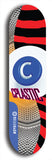 Cplastic #1: Blue Logo Skateboard Deck