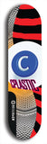 Cplastic #1: Black Logo Skateboard Deck