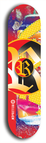 R #4: Limited Edition, Red Logo Skateboard Deck