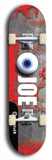 Eyeball Joe #48: Black Logo Skateboard Deck