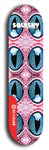 Squishy #20: Red Logo Skateboard Deck