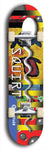 Squirt #22: Limited Edition, Blue Logo Skateboard Deck