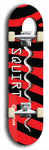 North American maple skateboard deck designed by underground artist BellyRash -- available in widths between 7.5 to 8.5 inches in both mellow concave and steep concave shapes. Artwork: street art and street artist and Squirt skateboard brand logo