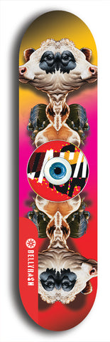 VACA #15: Limited Edition, Red Logo Skateboard Deck