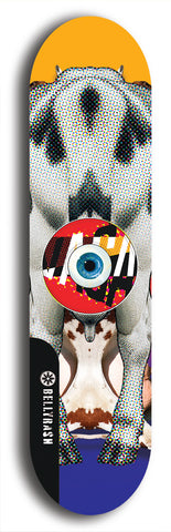 VACA #16: Limited Edition, Black Logo Skateboard Deck