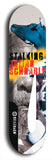 Stalking Julian Schnabel #4: Limited Edition, Black Logo Skateboard Deck