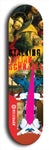 Stalking Julian Schnabel #5: Limited Edition, Red Logo Skateboard Deck