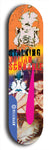 Stalking Julian Schnabel #6: Limited Edition, Blue Logo Skateboard Deck