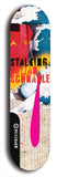 Stalking Julian Schnabel #7: Limited Edition, Black Logo Skateboard Deck