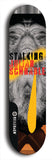 Stalking Julian Schnabel #8: Limited Edition, Black Logo Skateboard Deck