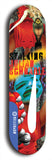 Stalking Julian Schnabel #9: Limited Edition, Blue Logo Skateboard Deck