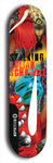 Stalking Julian Schnabel #9: Limited Edition, Black Logo Skateboard Deck