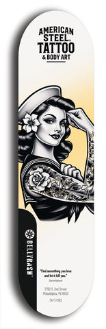 American Steel Tattoo & Body Art: Limited Edition Skateboard Deck