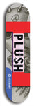 Plush #62: Blue Logo Skateboard Deck