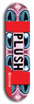Plush #61: Red Logo Skateboard Deck