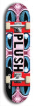 Plush #61: Black Logo Skateboard Deck