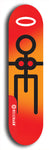 Infinite Halo #1: Limited Edition, Red Logo Skateboard Deck