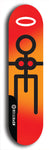 Infinite Halo #1: Limited Edition, Black Logo Skateboard Deck