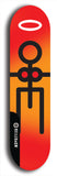 Infinite Halo #1: Limited Edition, Black Logo Skateboard Deck