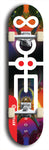 Infinite Halo #3: Limited Edition, Red Logo Skateboard Deck