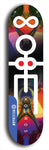Infinite Halo #3: Limited Edition, Blue Logo Skateboard Deck