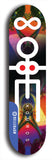 Infinite Halo #3: Limited Edition, Blue Logo Skateboard Deck