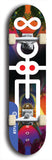 Infinite Halo #3: Limited Edition, Blue Logo Skateboard Deck
