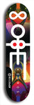 Infinite Halo #3: Limited Edition, Black Logo Skateboard Deck