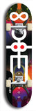 Infinite Halo #3: Limited Edition, Black Logo Skateboard Deck
