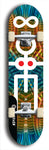 Infinite Halo #4: Limited Edition, Black Logo Skateboard Deck