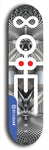 Infinite Halo #5: Limited Edition, Blue Logo Skateboard Deck